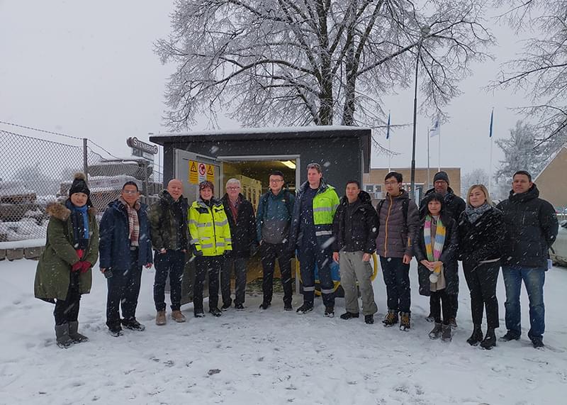 赫茲曼中國團隊歐洲行，瑞典研發(fā)中心跨國交流學(xué)習(xí)